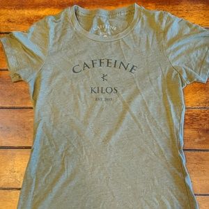 Caffeine and Kilos t-shirt